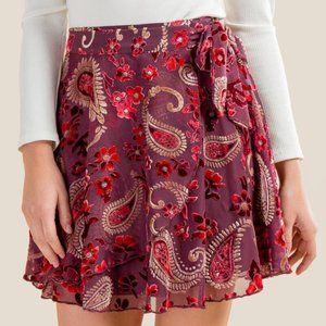 Red Francesca's Miami  skirt